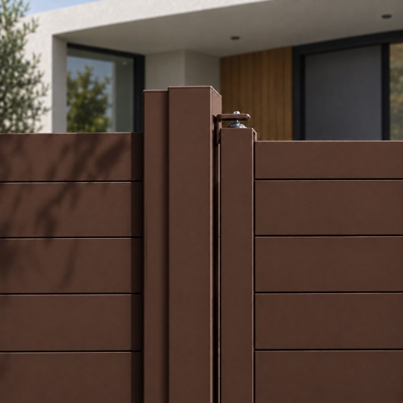 Poste para puerta abatible Big Garden