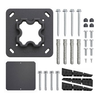 Pack de accesorios para poste de puerta Big Garden