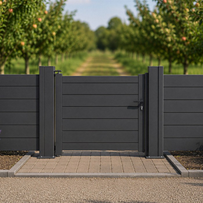 Kit de puerta abatible Big Garden