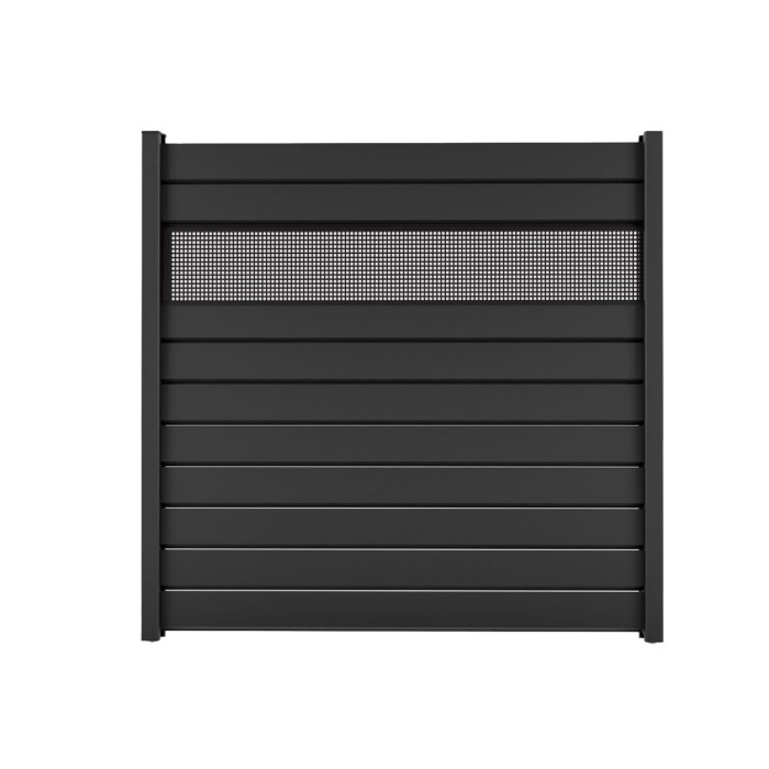 Celosía de aluminio para valla Big Garden