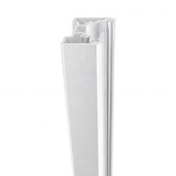 Medio poste de aluminio para valla Big Garden