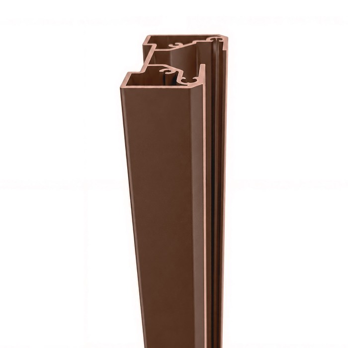 Medio poste de aluminio para valla Big Garden
