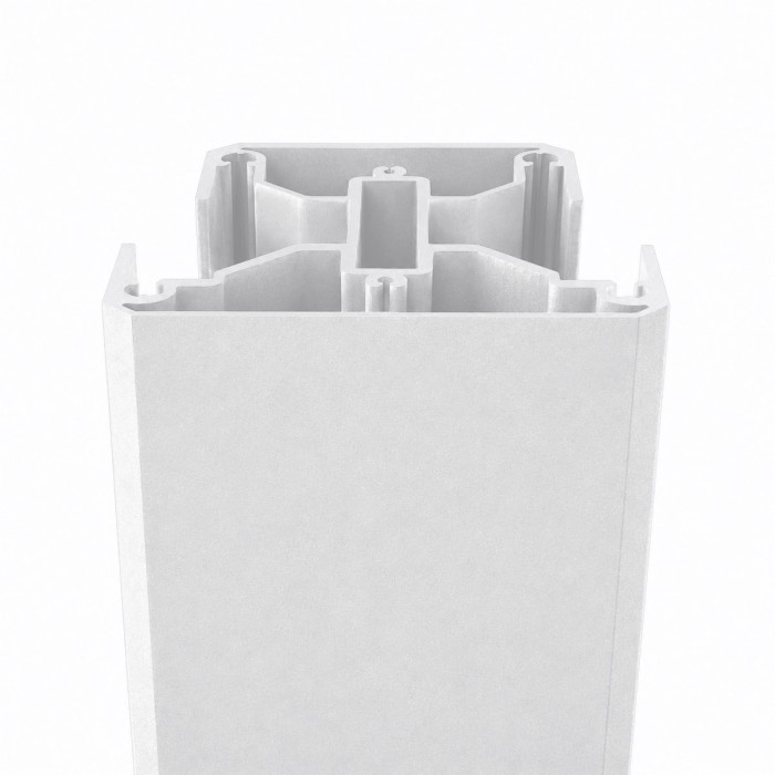 Poste de aluminio para valla Big Garden