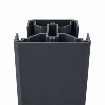 Poste de aluminio para valla Big Garden 2