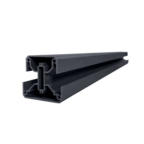 Poste de aluminio para valla Big Garden