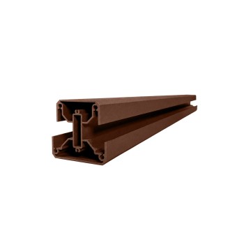 Poste de aluminio para valla Big Garden 2