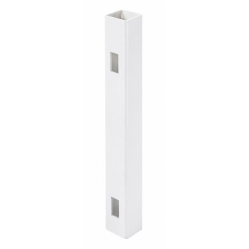 Poste recto PVC blanco Big Garden