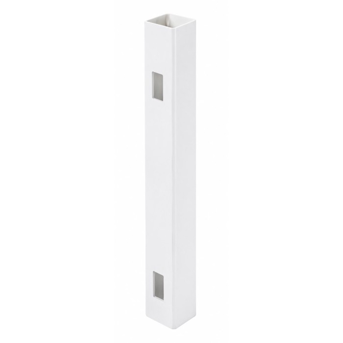 Poste recto PVC blanco Big Garden