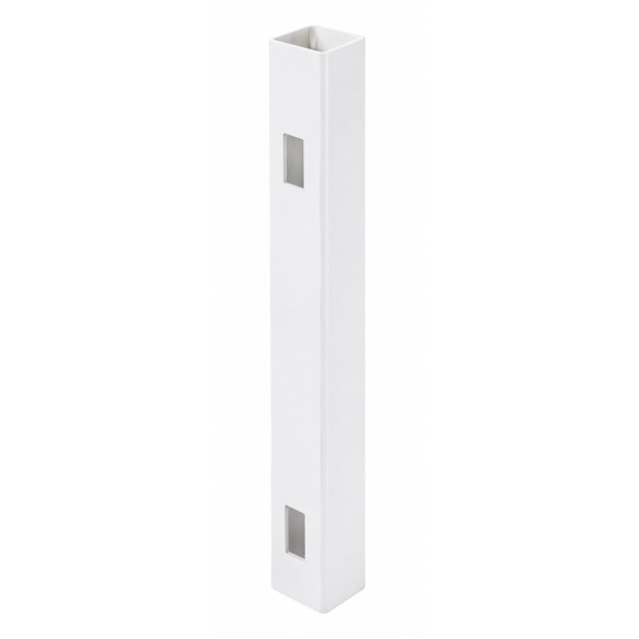 Poste recto PVC blanco Big Garden