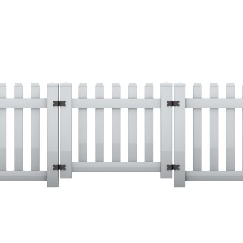 Puerta PVC blanca Big Garden