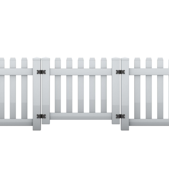 Puerta PVC blanca Big Garden