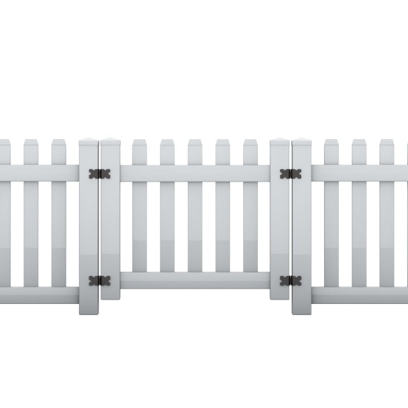 Puerta PVC blanca Big Garden