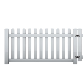 Valla PVC blanca Big Garden