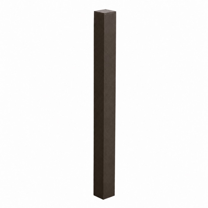 Poste para valla composite WPC Coffee Big Garden