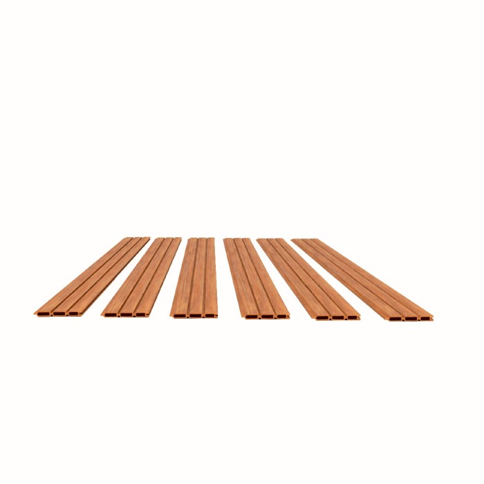 Lama de composite alistonada - Pack de 6 unidades Big Garden