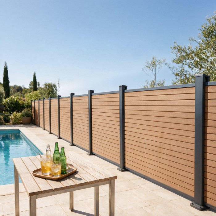Lama de composite alistonada - Pack de 6 unidades Big Garden