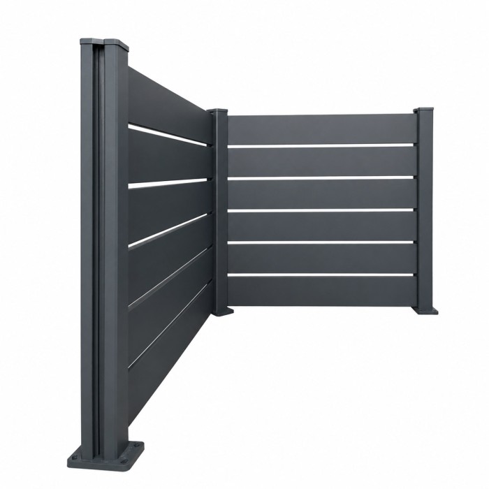 Lama de aluminio lisa - Pack de 6 unidades Big Garden