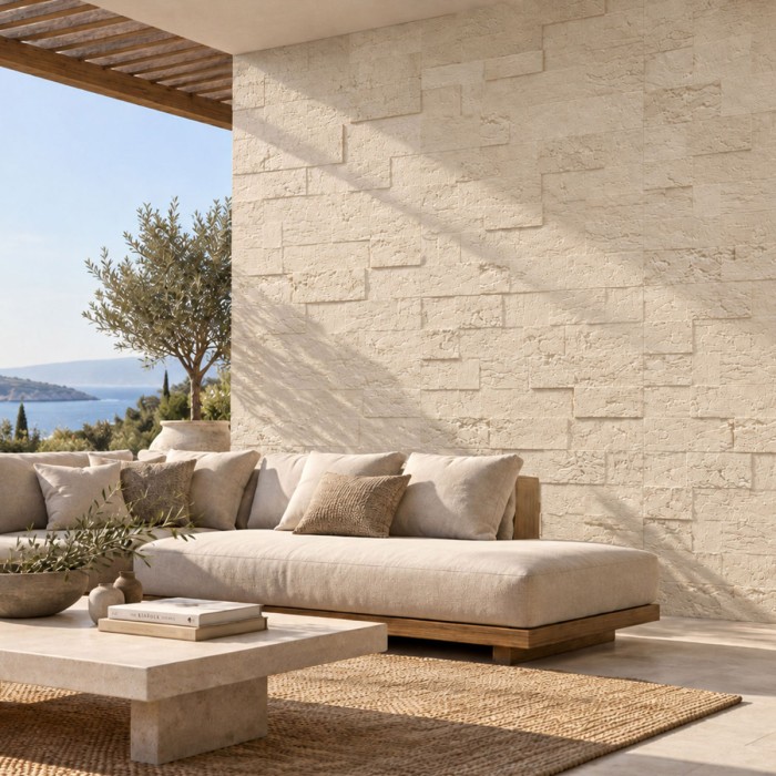 Revestimiento efecto piedra - Natura Big Garden
