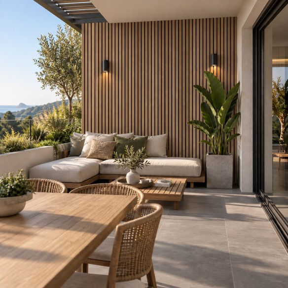 Revestimiento encapsulado 3 listones Big Garden