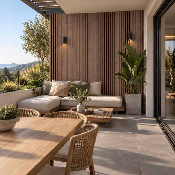 Revestimiento encapsulado 3 listones Big Garden