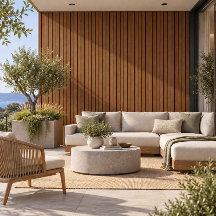 Revestimiento alistonado WPC Big Garden