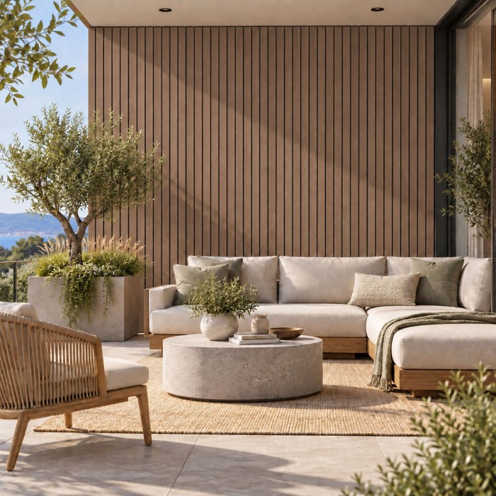 Revestimiento alistonado WPC Big Garden
