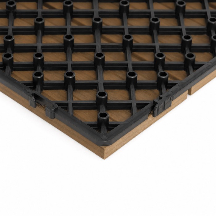 Baldosa de composite encapsulada 50 × 50 cm | Baldosa composite encapsulada exterior Big Garden