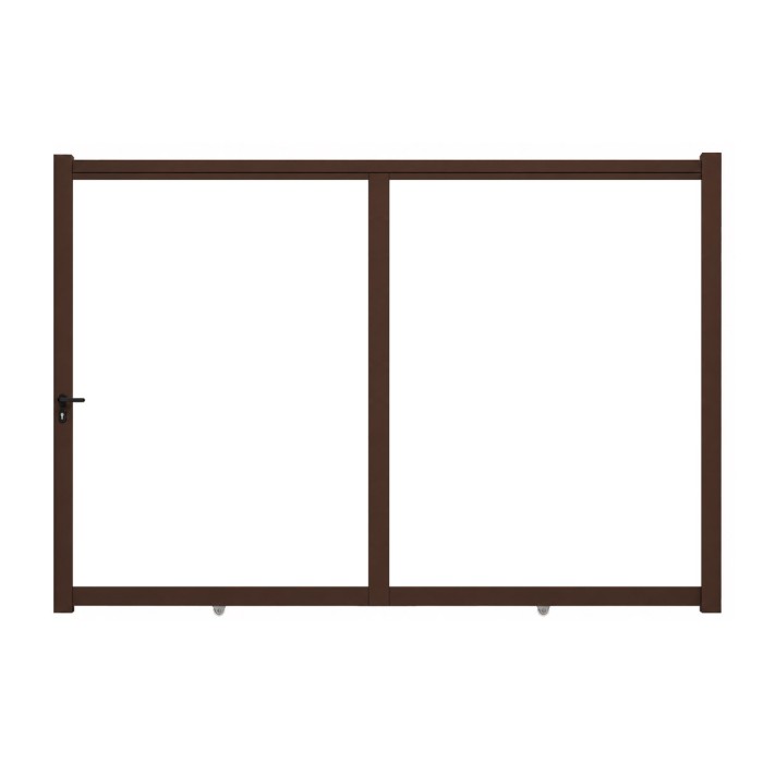 Kit de puerta corredera Big Garden