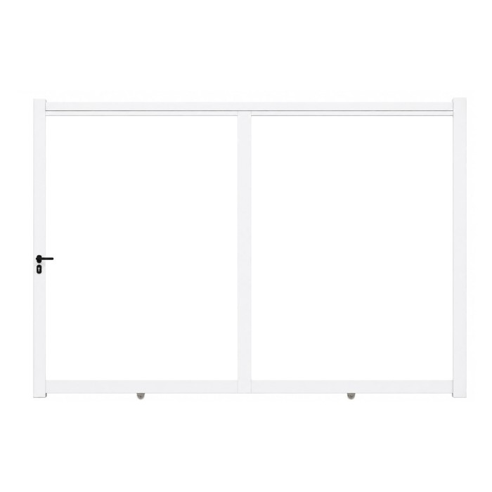 Kit de puerta corredera Big Garden